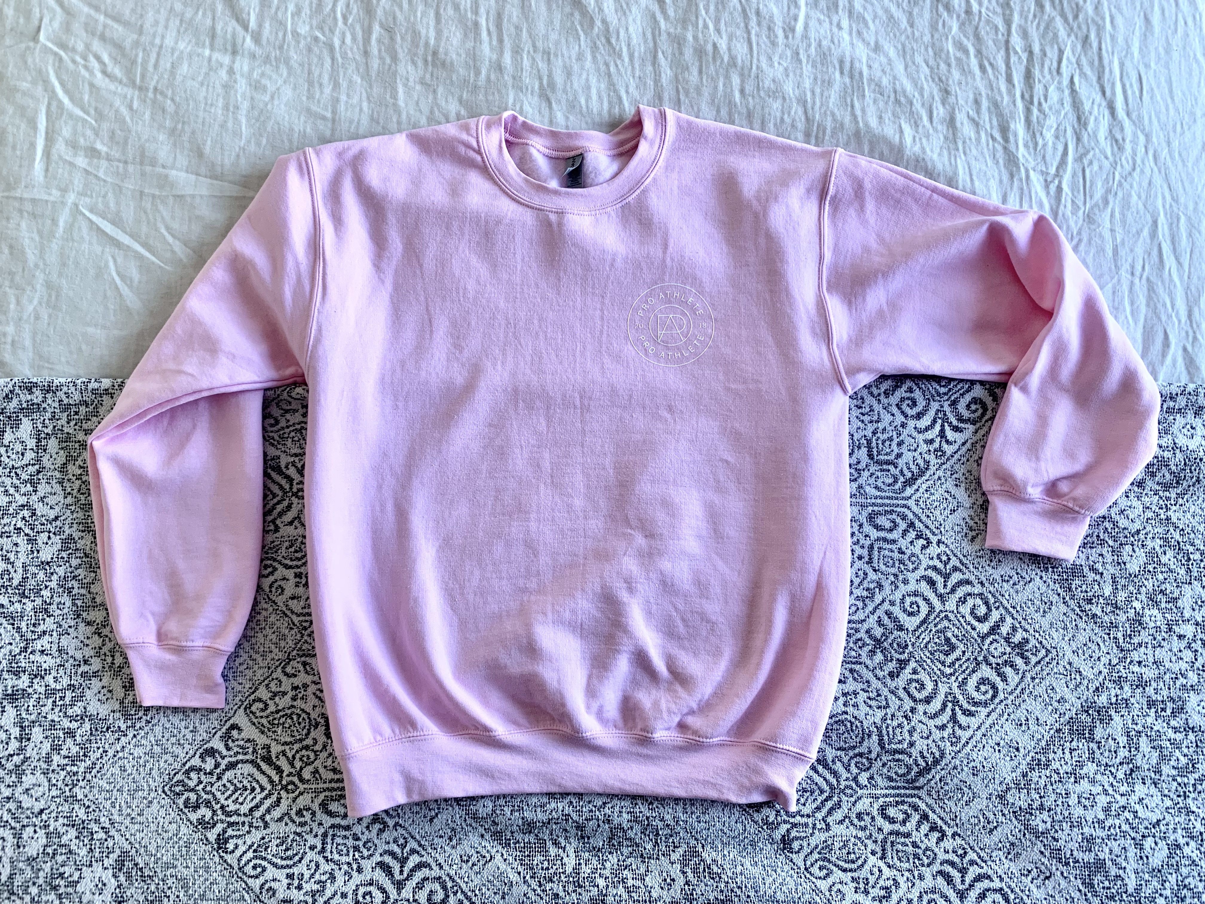 Coton ouaté rose pâle